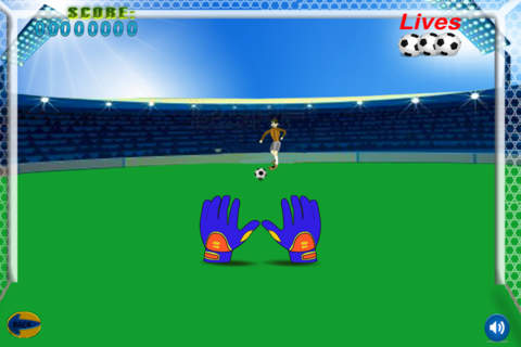 A Football Goalie Fantasy Soccer Shootout Pro screenshot 3