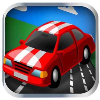 Race Course Tracks - Unique Birds Eye View Car Racing Game LOGO-APP點子