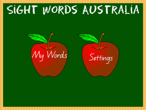 Sight Words Australia Home Edition VIC WA NT