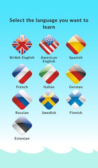 WordDive - Learn languages fast - Finnish Chinese Estonian Swedish Spanish English and many more