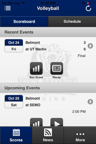 Belmont Bruins screenshot 4