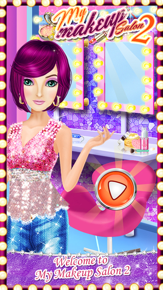 【免費遊戲App】My Makeup Salon 2 - Girls Fashion Dress Up & Face Beauty Makeover Game-APP點子