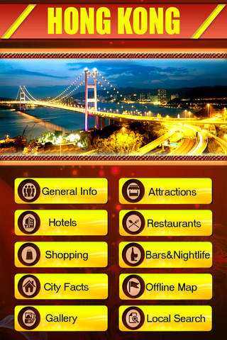 Hong Kong Offline Map Tourism Guide screenshot 2