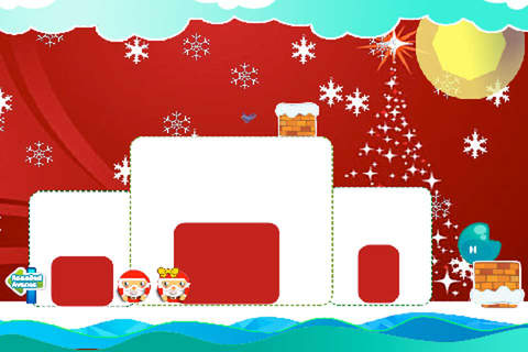 Mr and Mrs Santa - Crush Christmas Ice Cube Puzzle screenshot 2