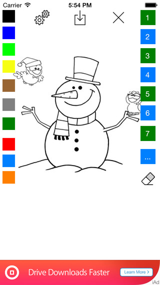 Christmas Coloring Book - Kids Learn How To Color The Winter Snow Holiday Season