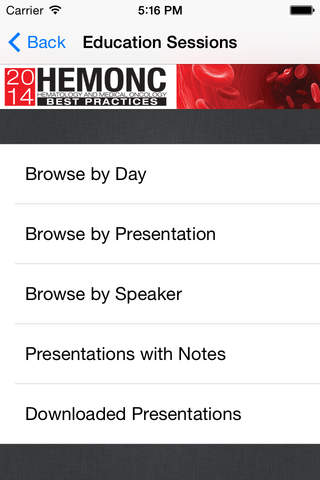 2014 HemOnc Best Practices screenshot 3