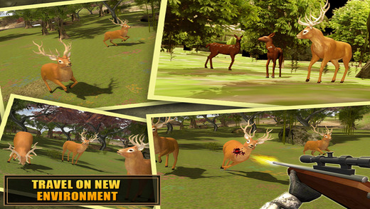 【免費遊戲App】Deer Hunting - 3D Mountain Jungle Reloaded Sniper Shooting Challenge Game Adventure-APP點子