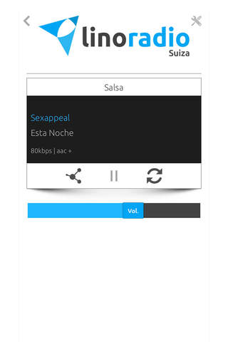LinoRadio Suiza screenshot 3