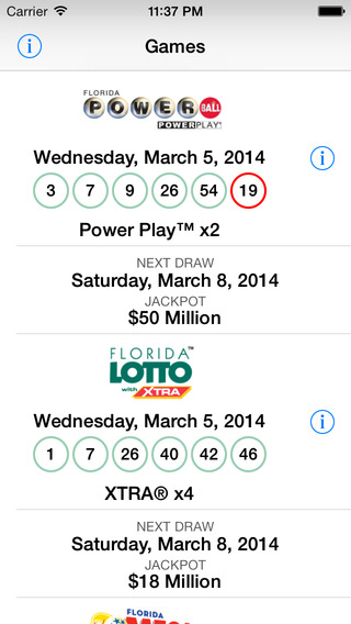【免費娛樂App】LottoTrak - Florida Edition-APP點子
