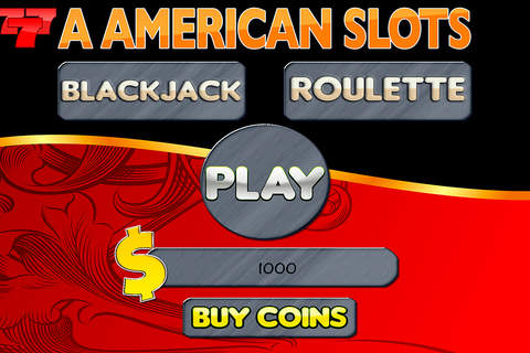 777 - AA American Slots Blackjack and Roulette screenshot 2