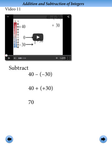 Add & Subtract Integers screenshot 4