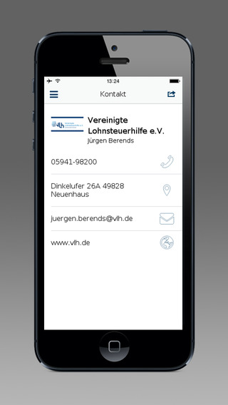 【免費商業App】Vereinigte Lohnsteuerhilfe e.V-APP點子