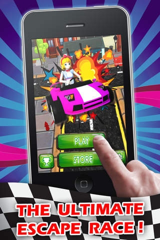 Swift Sally  Go Kart Speed Challenge - FREE - Jump, Slide, Crash And Fall Race screenshot 3