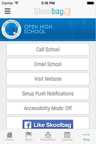 Open High School - Skoolbag screenshot 4