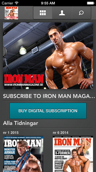 IRON MAN Magazine SE