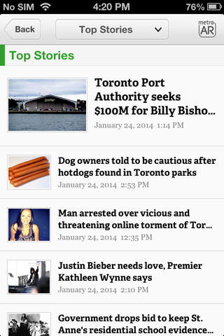 Metro News Canada screenshot 3