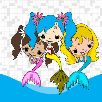 Mermaid Matching Pictures Game for Kids 娛樂 App LOGO-APP開箱王