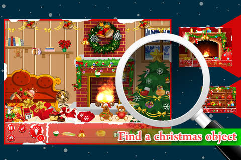 Spot Happy Christmas Gift - Hidden Object Game screenshot 3