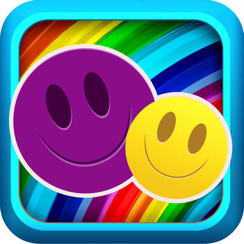 An Exploding Smiley Face Bubble Buster Game LOGO-APP點子