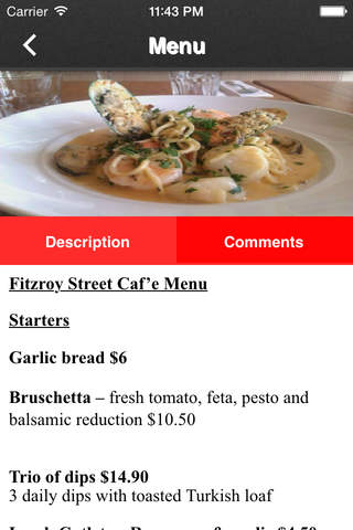 Fitzroy Street Cafe screenshot 2