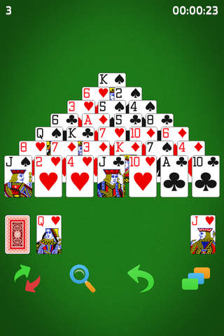 Pyramid Solitaire for iPhone & iPad screenshot 2