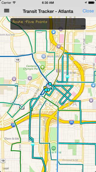 【免費交通運輸App】Transit Tracker - Atlanta (MARTA)-APP點子