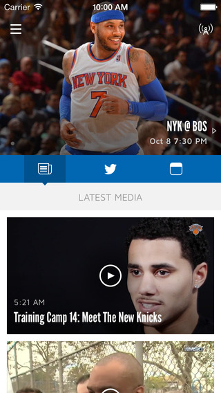 【免費運動App】New York Knicks Official App-APP點子