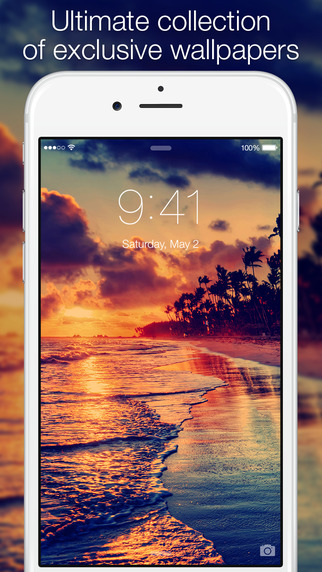 【免費娛樂App】Wallpapers for iOS 8 - Cool HD Themes, Backgrounds and Images by Pimp Your Screen-APP點子