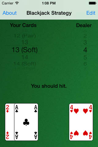 Blackjack Master screenshot 2