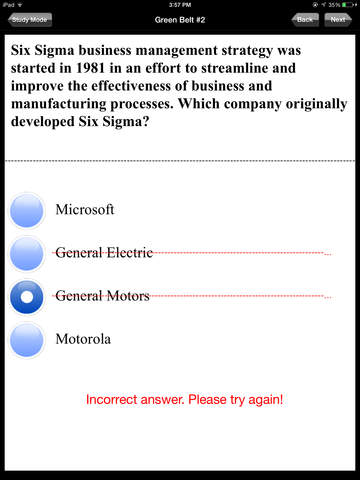 【免費商業App】Six Sigma Green Belt Certification Exam Prep-APP點子