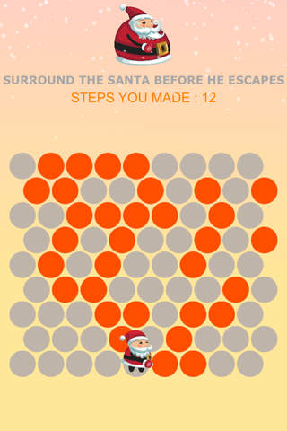 Circle The Santa : Amazing Road Of Escape screenshot 4