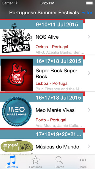 Portuguese Summer Festivals