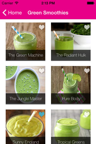 Healthy Smoothie Pro: green, organic, protein, detox shakes and super food juice recipes. screenshot 4