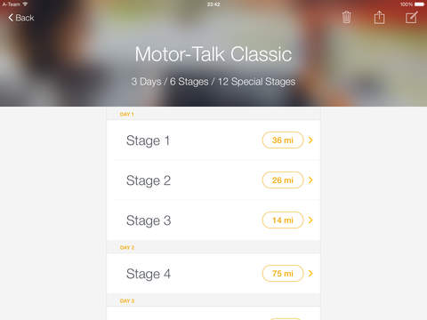 MOTOR-TALK Klassik Rallye Assistent screenshot 3