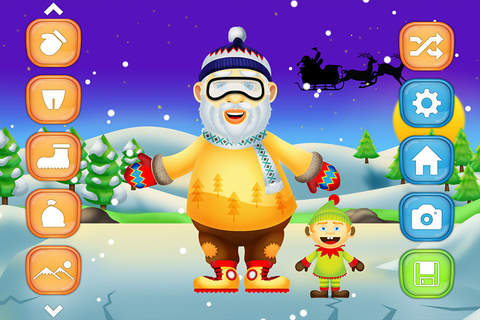 Santa Dress Up Game screenshot 3