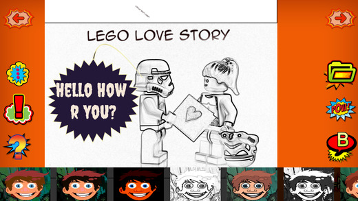 Comic Book Maker For LEGO