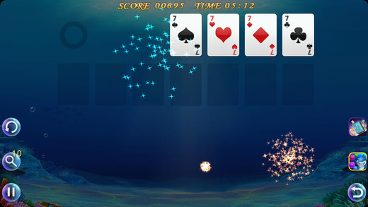 【免費遊戲App】Ocean Solitaire-APP點子