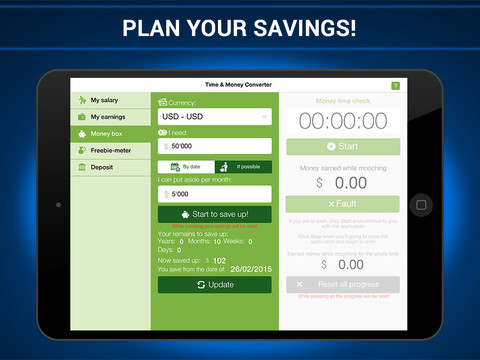 Time & Money Converter HD screenshot 3