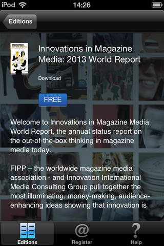 Innovations in Magazine Media screenshot 2