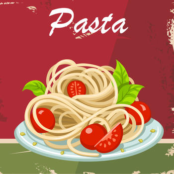 Italian pasta & oriental noodles cookbook with easy recipes LOGO-APP點子