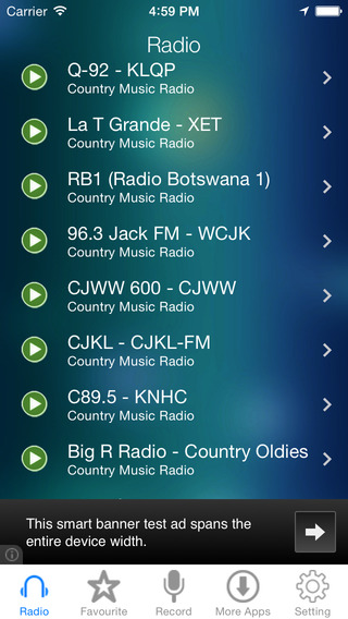 Country Music Radio Recorder