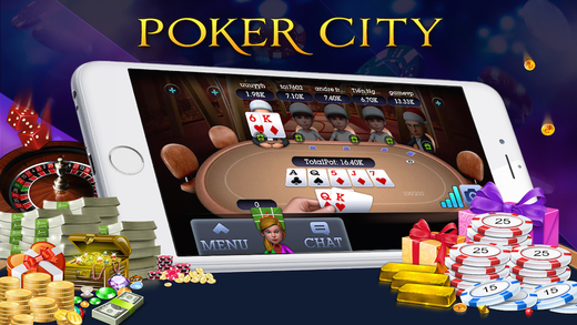 Poker City - Best Free Texas Holdem Poker Game