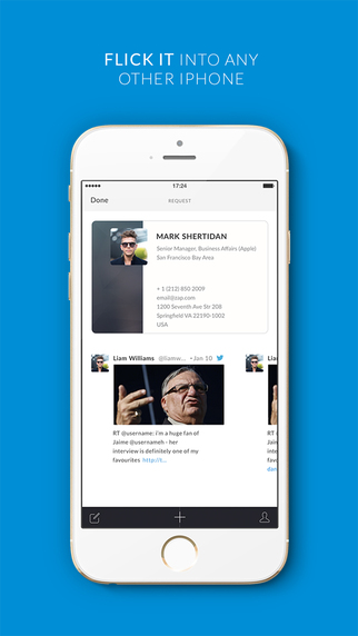 【免費商業App】Zap - The Digital Business Card-APP點子