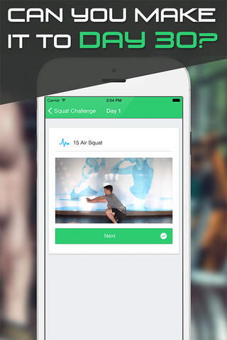 30 Day Squat Challenge - Legs & Thighs Workout screenshot 2