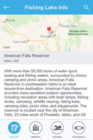 Idaho Fishing Lakes screenshot 3