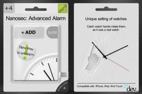 Nanosec: Advanced Alarm+ screenshot 4