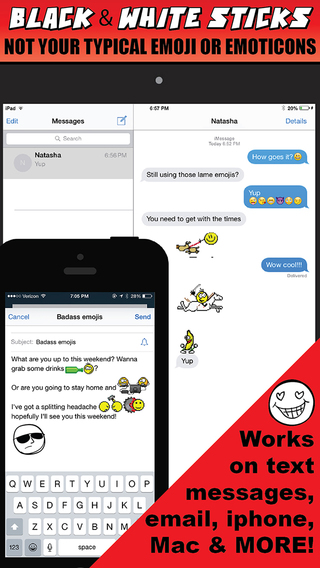 【免費社交App】Free Stick Emoji Texting-APP點子