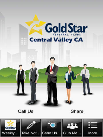 【免費商業App】Gold Star Referral Clubs - Central Valley CA-APP點子