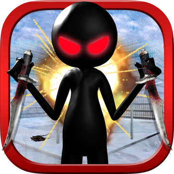 Crazy Shooting Stickman 2015 LOGO-APP點子