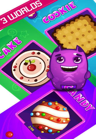 Super Candy Match - World of Candy, Cake and Cookie screenshot 3